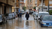 Spain floods: At least six dead and thousands evacuated as torrential ...