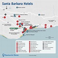 SANTA BARBARA HOTEL MAP - Best Beaches, Neighborhoods, & Places to Stay