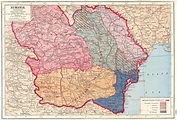 ROMANIA.Historical Transylvania Bessarabia Wallachia Moldavia Dobrudja ...