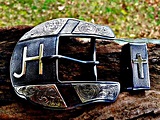 Custom Silver Western Belt Buckles | Literacy Basics