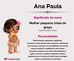 Significado do nome Ana Paula + Curiosidades + Mensagens