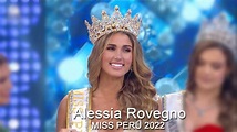 Alessia Rovegno Miss Perú 2022 edición Reina de Reinas - YouTube