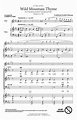 Wild Mountain Thyme (arr. Andrew Parr) Sheet Music | Traditional ...