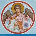 Icon of an angel editorial image. Image of icon, glorious - 164480890