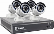 Best Buy: Swann PRO SERIES HD 4-Channel, 4-Camera Indoor/Outdoor Wired ...