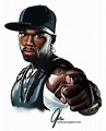 50 cent by JDU1 on DeviantArt | Hip hop artwork, Hip hop poster, Hip ...