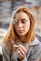 "Attractive Young Woman Smoking Cigarette" by Stocksy Contributor "MEM ...
