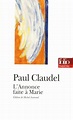 L'Annonce faite à Marie de Paul Claudel - Poche - Livre - Decitre