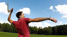 How To Throw A Boomerang For Beginners : How To Throw Boomerangs ...