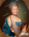 Portrait of Countess Palatine Caroline of Zweibrücken (1721-1774) by ...