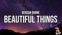 Benson Boone - Beautiful Things (Lyrics) - YouTube