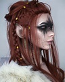 Elf warlock cosplay | Fantasy makeup, Costume makeup, Halloween makeup