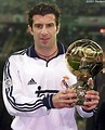 Luis Figo.Balloon Doir winner | Luís figo, Real madrid, Real madrid players