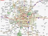 Map of Denver Colorado - TravelsMaps.Com