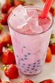 Best Strawberry Boba (Bubble Tea) - IzzyCooking