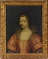 École française début XVIIe. - Portrait présumé de Charlotte des ...