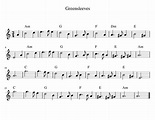 Greensleeves sheet music for Piano download free in PDF or MIDI