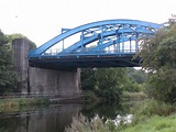 Blue bridge, Hartford, Cheshire, UK - where I live | Cheshire, Village ...
