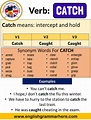 Discover the Various Forms of the Verb 'Catch'
