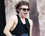 Guitar face at the ready! Joel Peat gets well and truly into his ...