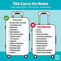 TSA Carry-On Rules: Items You Can and Can't Take on a Flight in 2023