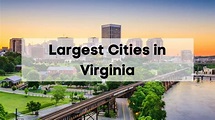 Largest Cities in Virginia | 🏆 [2023] Top VA Cities by Population {data ...