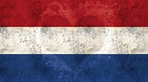 Flagge der Niederlande 004 - Hintergrundbild