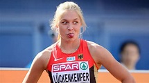 Gina Lückenkemper startet heute Abend auf Bahn sechs / 200-m-Finale in ...