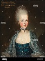 Portrait of Archduchess Maria Antonia (Marie-Antoinette) of Austria ...