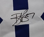 Reggie Wayne Autographed/Signed Pro Style Blue XL Jersey Beckett BAS ...