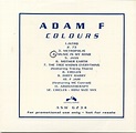 Adam F – Colours (1997, CD) - Discogs