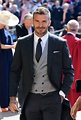 David Beckham Wears Dior Homme by Kim Jones to the Royal Wedding ...