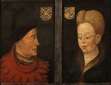John The Fearless and Margaret of Bavaria Unidentified painter ...