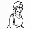 Free Grandmother Clipart Black And White, Download Free Grandmother ...