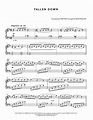 undertale fallen down piano sheet music "fallen down" - Sheet Music Gallery