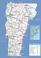 Map of Vermont (VT) Cities and Towns | Printable City Maps