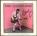 Neil Young Autographed Album - Everybody's Rockin' - The Autograph Source
