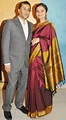 Chetan Bhagat with wife Anusha at the screening of '2 States'. #Style # ...