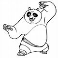 Dibujos de Kung fu Panda 9 para Colorear para Colorear, Pintar e ...