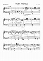 Charlie Puth That’s Hilarious Sheet Music Downloads