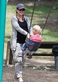 The Office star Jenna Fischer and son Weston enjoy the park | Daily ...