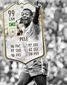 Real picture behind Pelé moments card (433) : FIFA