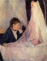 La cuna, 1872. Berthe Morisot (1841-1895). Museo de Orsay. París. Francia.