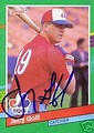 JERRY GOFF MONTREAL EXPOS 1991 DONRUSS AUTOGRAPHED BASEBALL CARD PSA ...