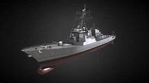 USS John Paul Jones (DDG-53) - 3D model by yazjack [aeae7da] - Sketchfab