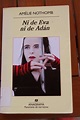 Al calor de los libros: NI DE EVA NI DE ADÁN de Amélie Nothomb