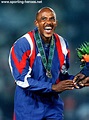 Frankie Fredericks - Olympic sprint silver 'double' once again - Namibia