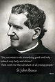 Pin by J-Elaro on Saint Don Bosco | St john bosco, Catholic quotes ...