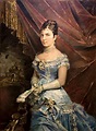 Portrait of María de las Mercedes de Orleans, Wife of King Alfonso XII ...