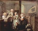 Marriage - William Hogarth - WikiArt.org - encyclopedia of visual arts